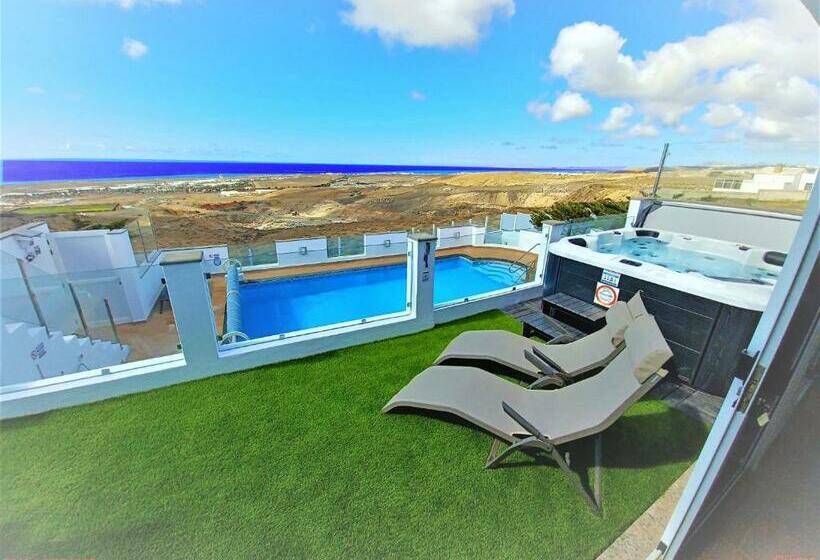 Villa Vista Mar Ii, 280 Qm, Heated Pool, Hottube, Gaming Room, Fast Internet, Meerblick