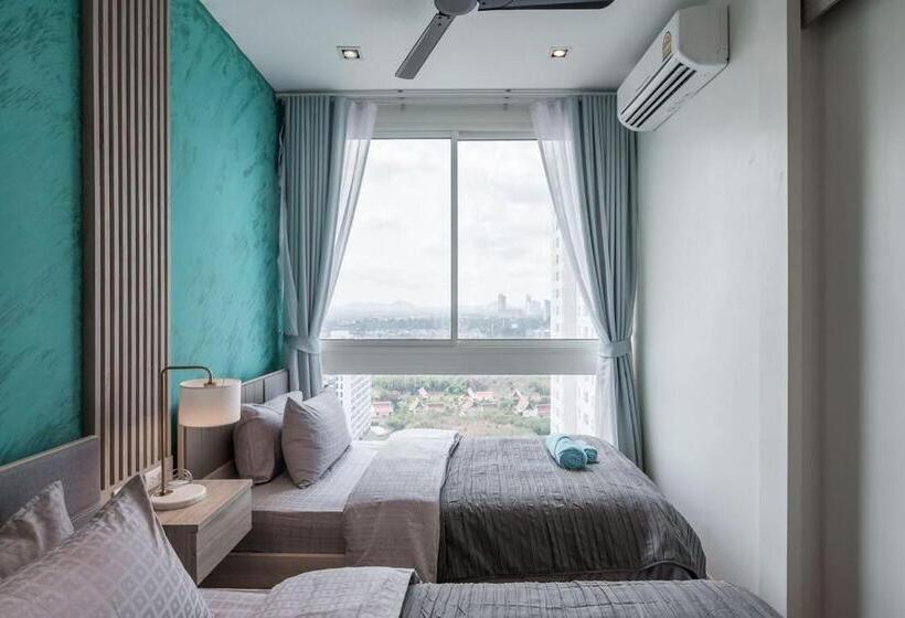 3br Seaview/highfloor/veranda Residence Pattaya