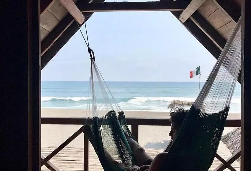 Hotelli Nexpa Surf Cabañas Mar De Noche