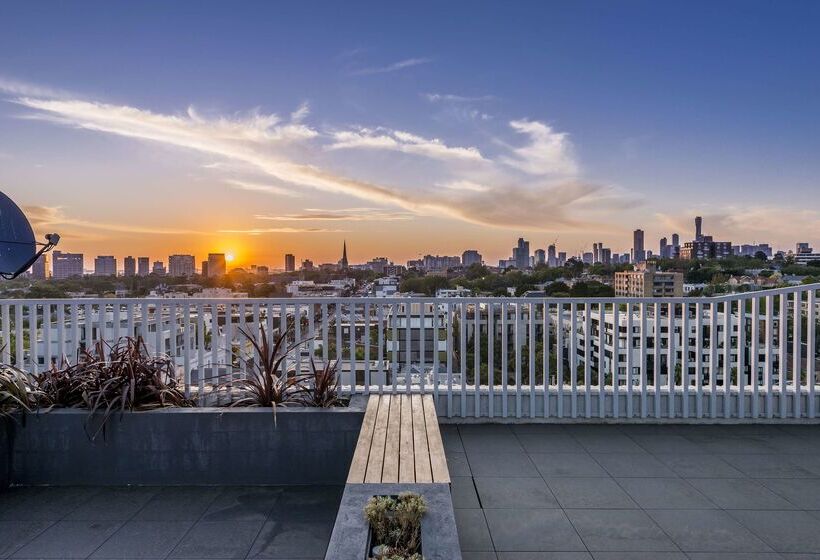 호텔 Oaks Melbourne South Yarra Suites