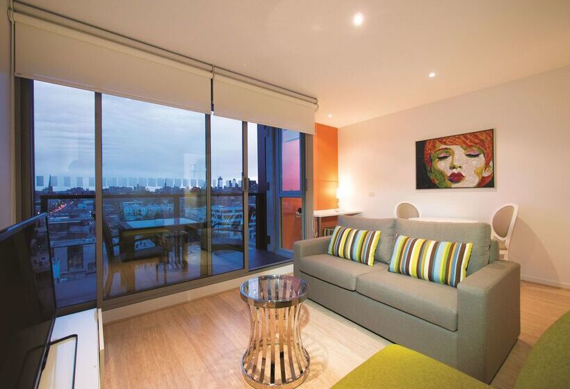 호텔 Oaks Melbourne South Yarra Suites