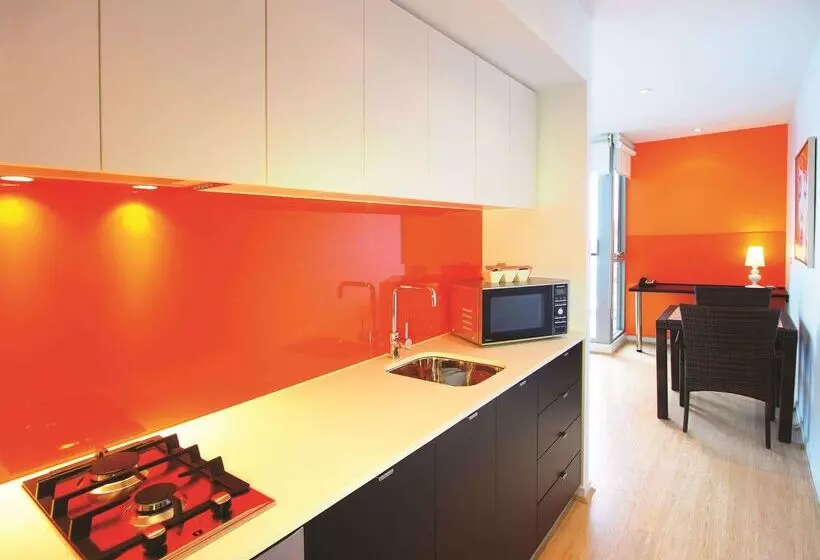 酒店 Oaks Melbourne South Yarra Suites