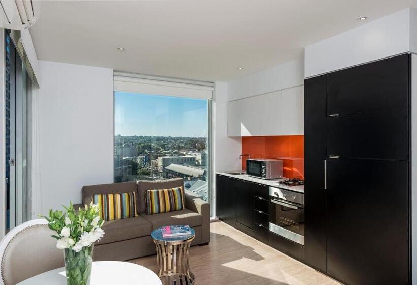 호텔 Oaks Melbourne South Yarra Suites