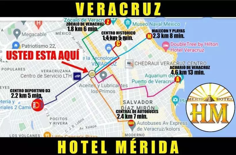 هتل Merida