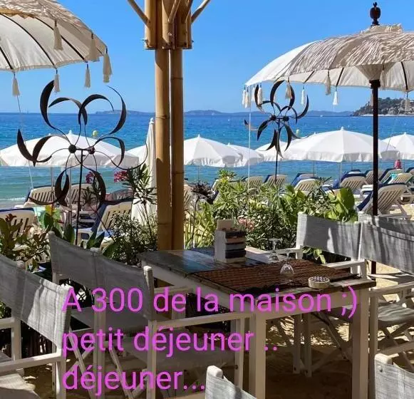 ペンション Le Demeure De Poulpican Chambre La Grotte Jacuzzi Charme Romantique Terrasse Privée 300m Plage Et Re