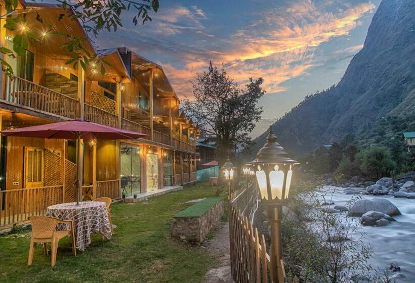 בית מלון כפרי The Brightside Resorts Tirthan A Riverside