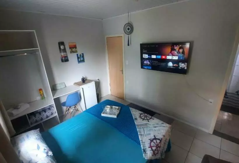پانسیون Suíte Azul Com Smarttv, Cama Queen E Banheiro Privativo