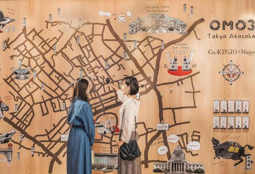 هتل Omo3 Tokyo Akasaka By Hoshino Resort