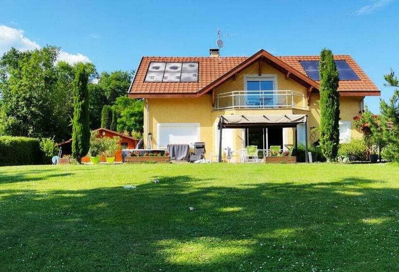 بنسيون Location Chambres Le Panorama Aéroport Genève Pays De Gex