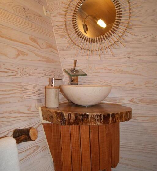 ベッドアンドブレックファースト Les Cabanes De Gros Bois