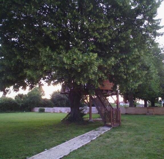 ベッドアンドブレックファースト Les Cabanes De Gros Bois