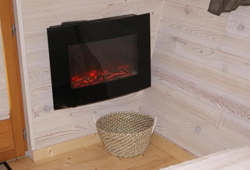 ベッドアンドブレックファースト Les Cabanes De Gros Bois