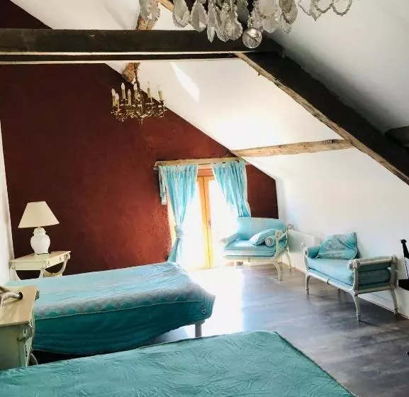 Aamiaismajoitus (B&B) Chambre Familiale élevage Girbal