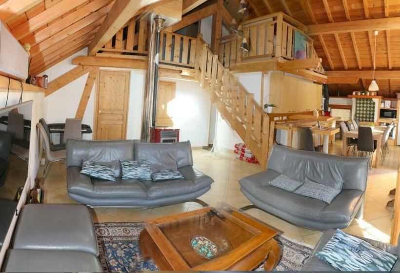 펜션 Chalet Savoyard Balcon De Villy