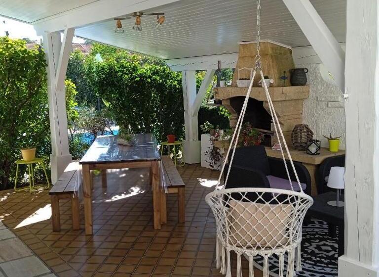 민박 Chambres D Hôtes Le Chalet