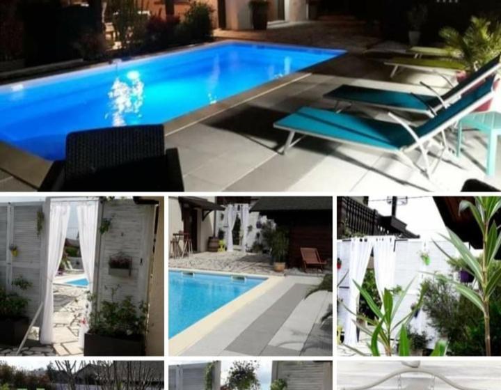 민박 Chambres D Hôtes Le Chalet