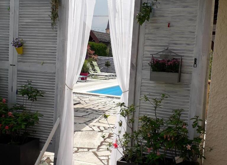 민박 Chambres D Hôtes Le Chalet