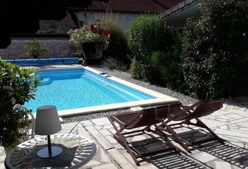 민박 Chambres D Hôtes Le Chalet