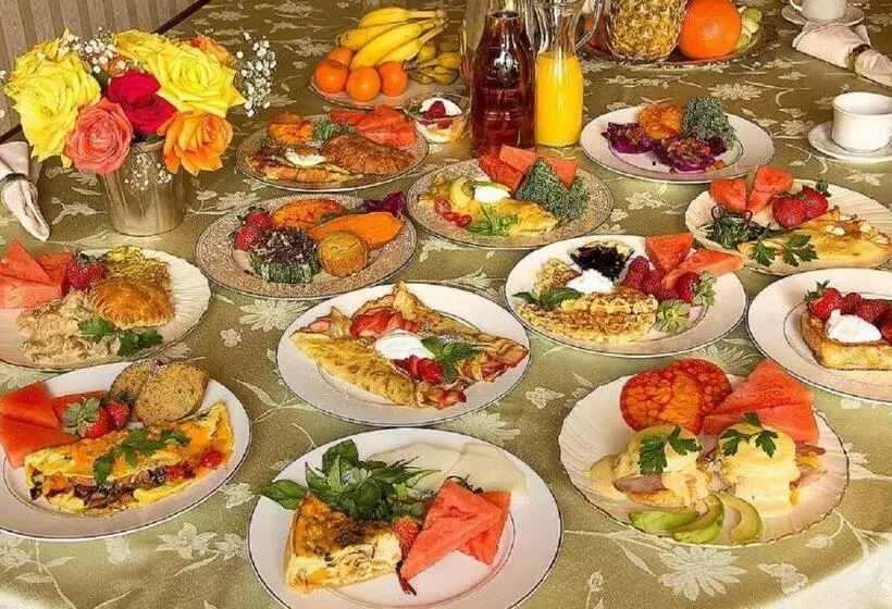 Bed and Breakfast Gingerbread Mansion