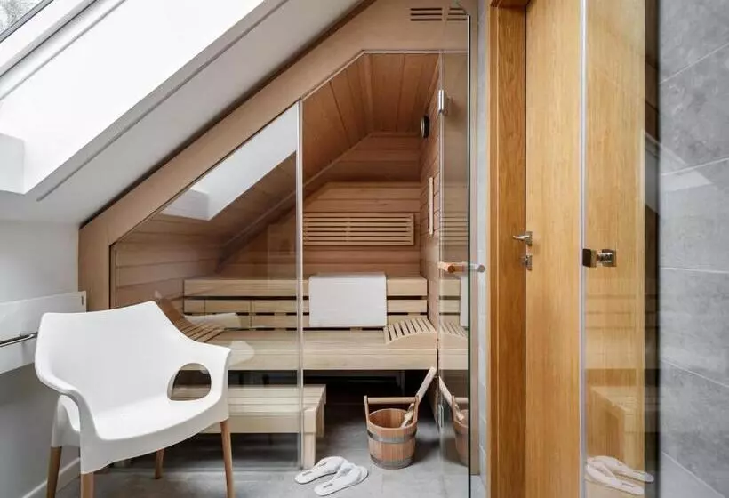 ベッドアンドブレックファースト Zimowy Domek Boutique Rooms   Adults Only Vege
