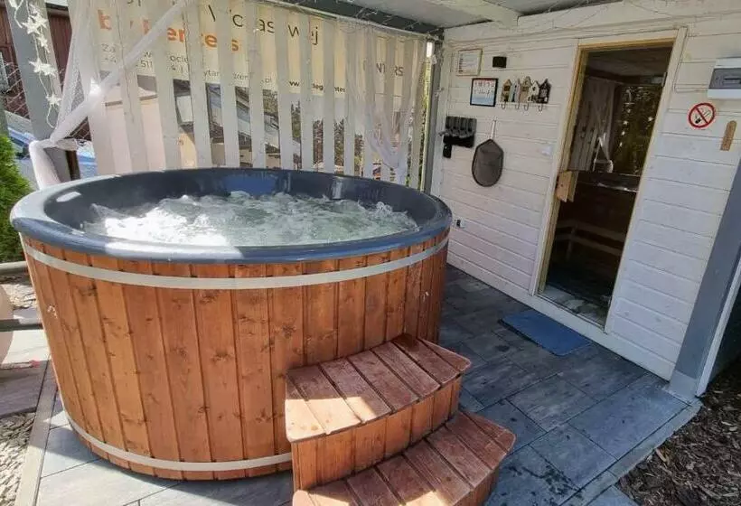 ペンション Dom Na Wczasowej Kaszuby Z Balią Z Jacuzzi I Sauną