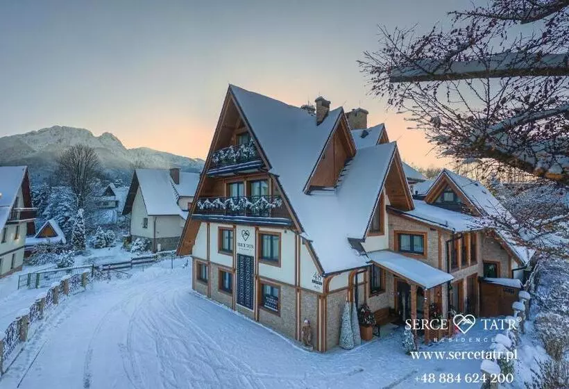تختخواب و صبحانه Serce Tatr Residence Zakopane   Blisko Krupówek