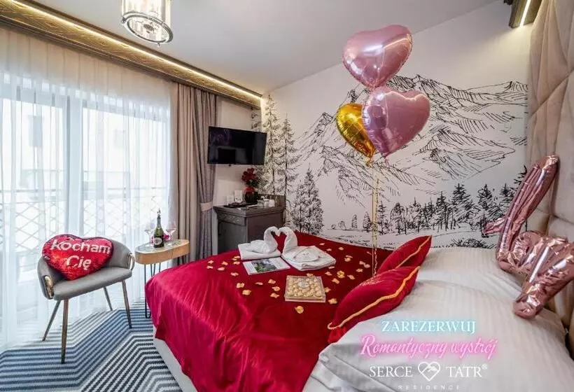 تختخواب و صبحانه Serce Tatr Residence Zakopane   Blisko Krupówek