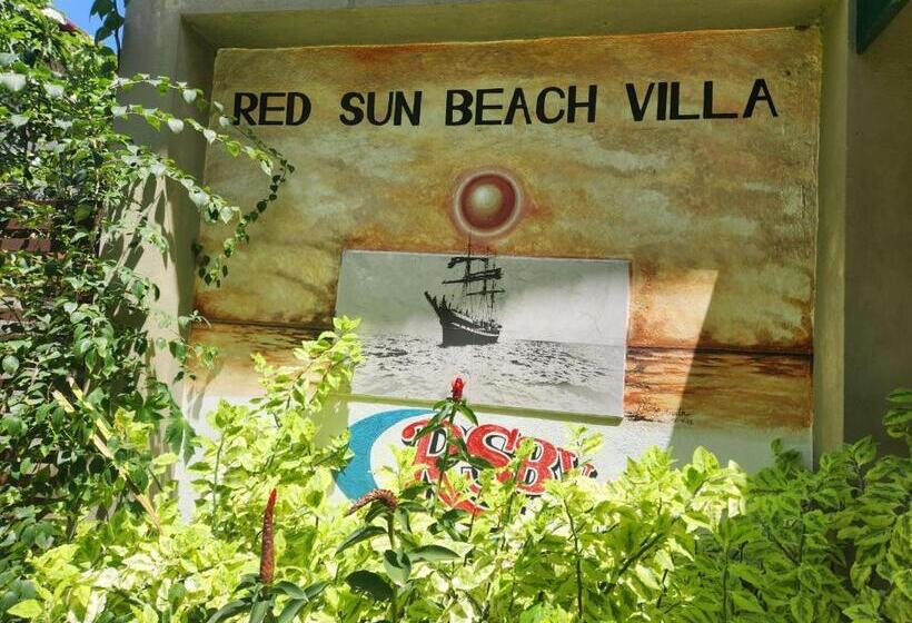 ベッドアンドブレックファースト Red Sun Beach Villa Kosgoda
