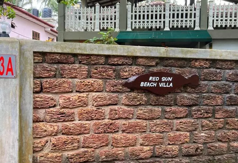 تختخواب و صبحانه Red Sun Beach Villa Kosgoda