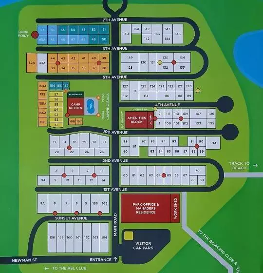Motelli Sunset Caravan Park Woolgoolga
