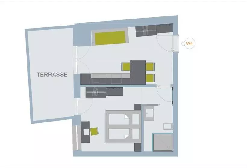 ホテル Planerhof Apartment Edelweiss