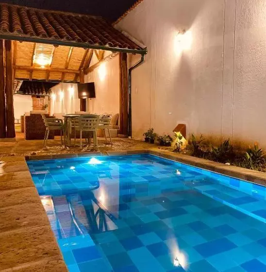 Majatalo Casa Santo Domingo Guadalupe Santander