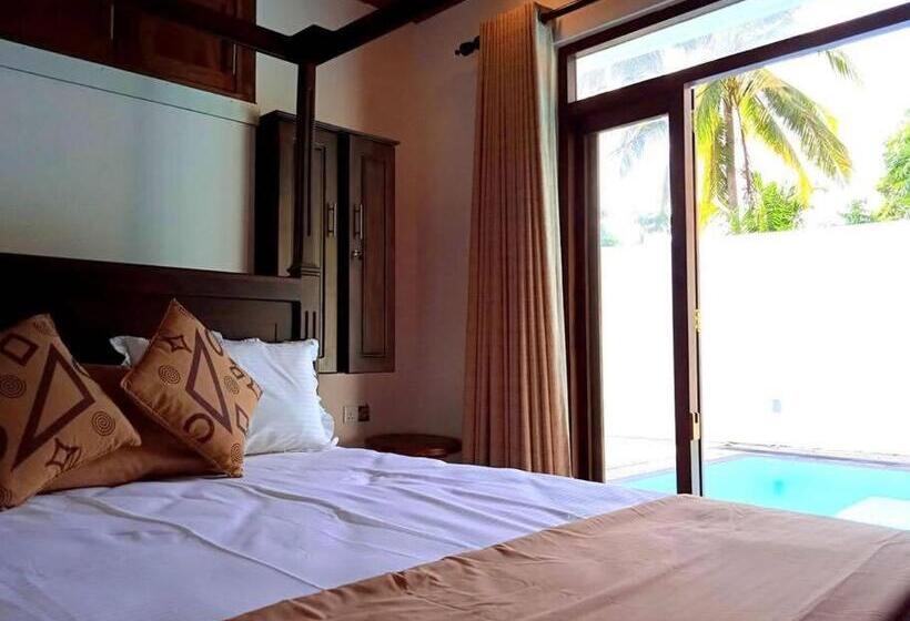 פנסיון Heaven Thalalla  4bhk Superior Villa With Private Pool And Inside Apartments