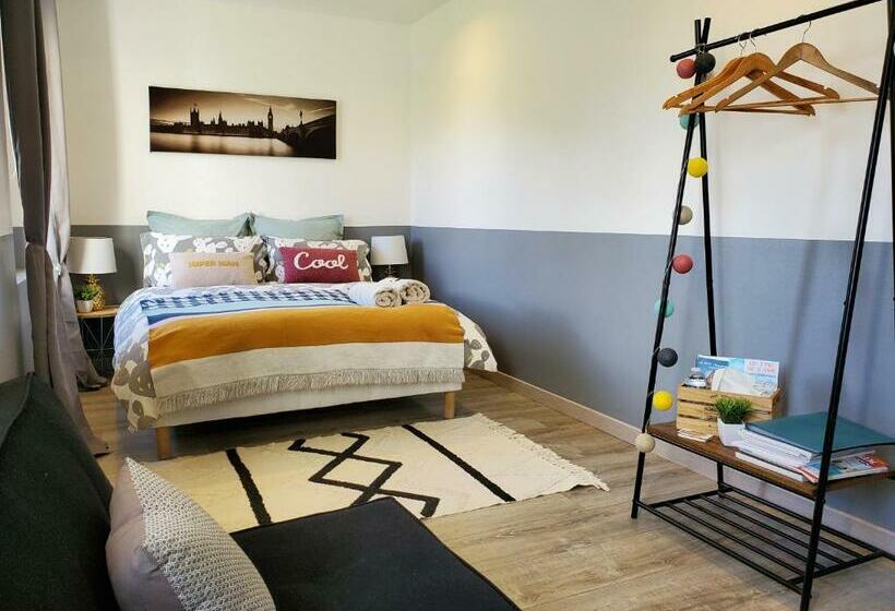 住宿加早餐  Vieille Fermette Bnb Chambre Prive