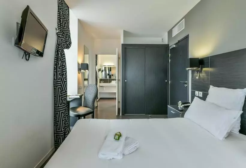 호텔 Logis Hôtel & Restaurant La Villa Bleue