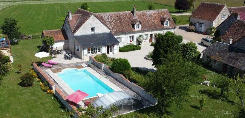 مبيت وإفطار Le Verger Des Hirondelles Chambres Hôtes