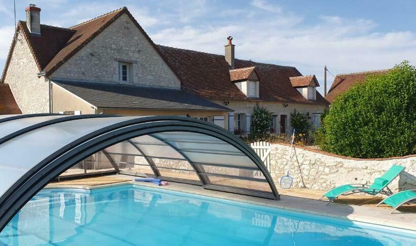 مبيت وإفطار Le Verger Des Hirondelles Chambres Hôtes