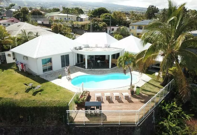 تختخواب و صبحانه Villa Belle Vue, Chambre Bambous
