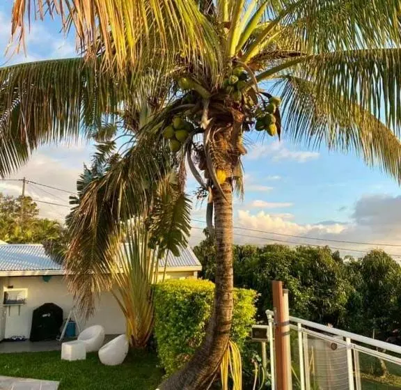 تختخواب و صبحانه Villa Belle Vue, Chambre Bambous