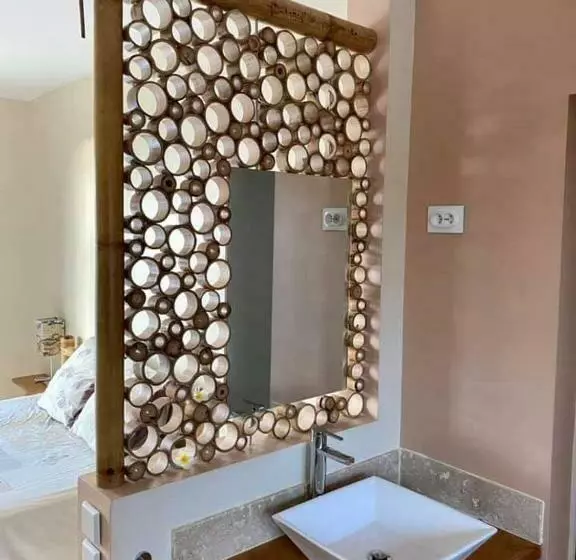 تختخواب و صبحانه Villa Belle Vue, Chambre Bambous