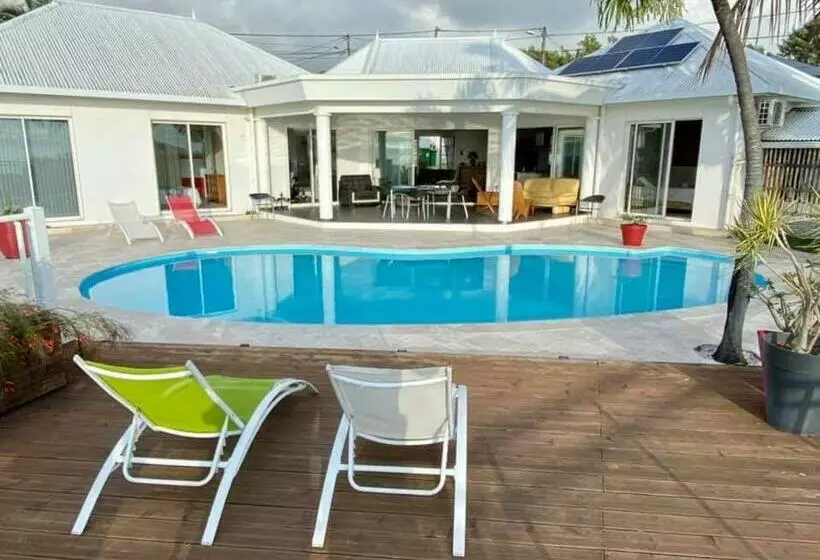 تختخواب و صبحانه Villa Belle Vue, Chambre Bambous
