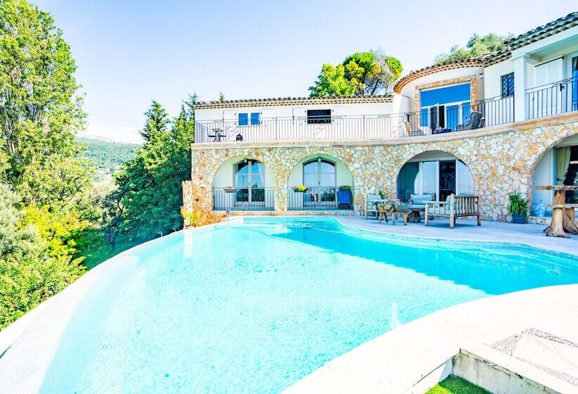 بنسيون Le Clos Des Senteurs De Chateauneuf De Grasse