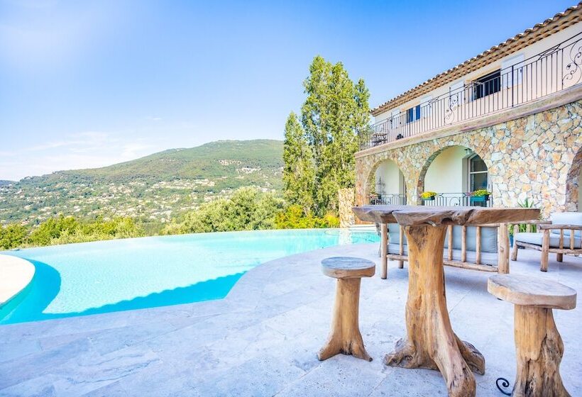 بنسيون Le Clos Des Senteurs De Chateauneuf De Grasse