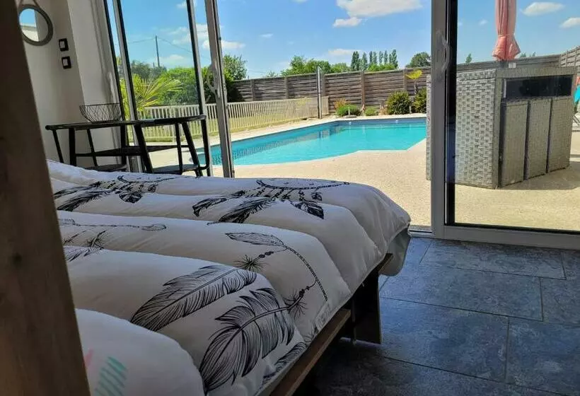 Aamiaismajoitus (B&B) La Pool House
