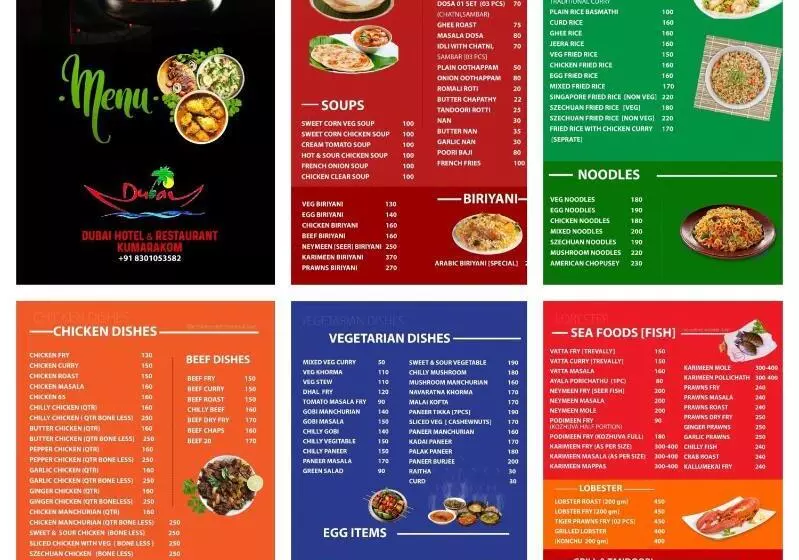 Dubai Hotel & Restaurant Kumarakom