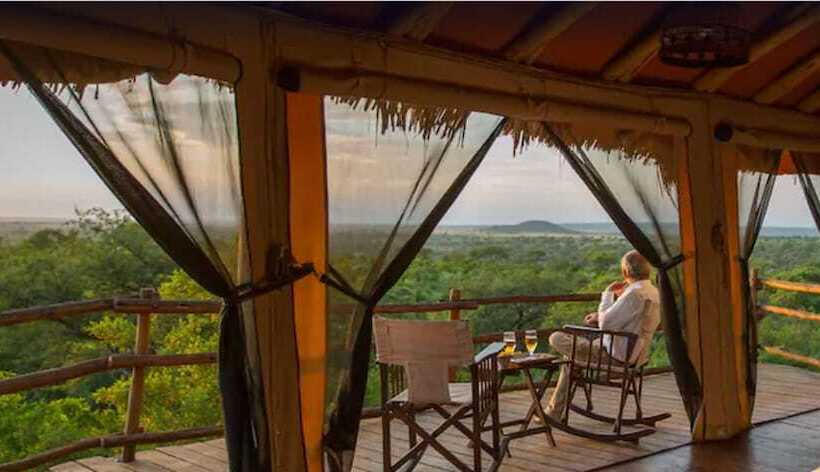 ホテル Elewana Tarangire Treetops