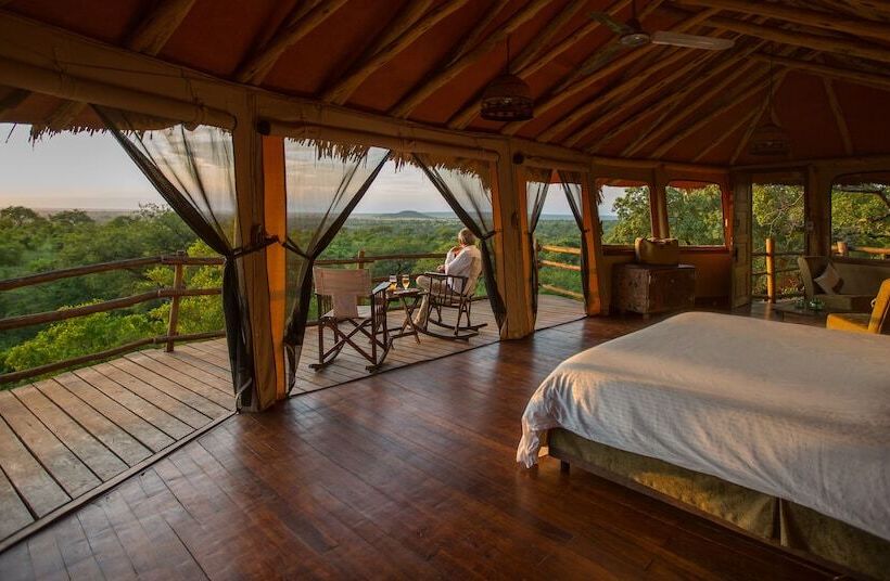ホテル Elewana Tarangire Treetops