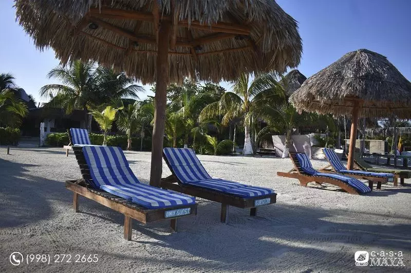호텔 Cabañas Casa Maya Holbox Frente Al Mar