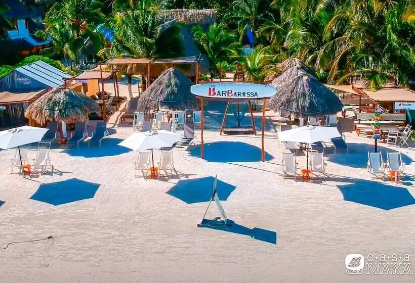 호텔 Cabañas Casa Maya Holbox Frente Al Mar