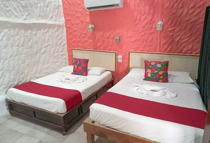 호텔 Cabañas Casa Maya Holbox Frente Al Mar